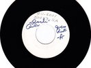 Judas priest Rare 1-sided white label Rocka Rolla - Never Satisfield + Document