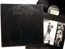 AC/DC - Back in Black LP 1980 embossed print