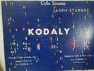 2 Rare unplayed kodaly Lps period janos starker cello