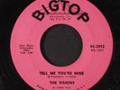 VISIONS: All Through The Night / Tell Me You're Mine 45 Oldies