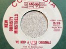 1966 The New Christy Minstrels “We Need a Little Christmas” WLP 45