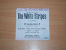 THE WHITE STRIPES VERY RARE 2001 UK TICKET STUB BRIGHTON WHITE BLOOD CELLS TOUR