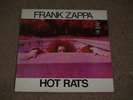 FRANK ZAPPA Hot Rats LP 1969 Orig. Bizarre RS 6356 Captain Beefheart EX  Record
