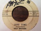 The Kelly Brothers - Love Time / First Step Down (VG 7