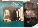 Nick Drake - Five Leaves Left - Antilles AN-7010 LP Signed By Joe Boyd VG++