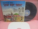LP KEITH & TEX STOP THAT TRAIN   NOEL BROWN CLP16 CRYSTAL RECORDS