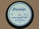 c 78 RPM Teddy Williams Prestige 715 in E (Gene Ammons & Sonny Stitt)