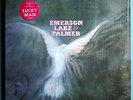 EMERSON, LAKE & PALMER 1st ALBUM ORIG '69 COTILLION LP IN SHRINK, w/STICKER MINT