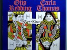 OTIS REDDING+CARLA THOMAS KING+QUEEN VERY RARE ORIG '66 STAX STEREO LP w/STICKER