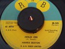 UK R&B- JB143-HARRIS SEATON- HOLD ON-PEACE AND LOVE-.VERY RARE.????Listen????Ska