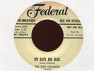 THE FIVE CHANCES My Days Are Blue on Federal Promo Rare R&B Doo Wop 45 Hear