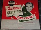 BING CROSBY Christmas Greetings DECCA 9-66 45 BOX SET Rare ANDREW SISTERS Mint-