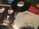 KISS LP DYNASTY Signed POSTER  Gene Simmons Paul Stanley AUTOGRAPH