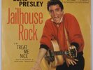 ELVIS PRESLEY: Jailhouse Rock / Treat Me Nice RCA 47-7035 45 w/ PS NM- Disc HEAR