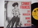 Connie Francis 45,,Lili Marleen / Mond Von Mexico )) NORWAY 7 RARE