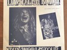 DAVID LEE ROTH - California Goin´ Crazy  2LP 1986 Live Promo Van Halen Steve Vai