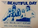 It's A Beautiful Day - 1972 Concert Flyer. EXC Condition.