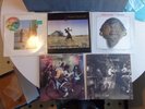 5 33RPM Records Led Zeppelin Kiss Alive 3 Pink Floyd Relics and More