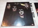 KISS LP KISS SELF TITLED NBLP 9001  NO KISSIN TIME BLUE CASABLANCA SHRINK VG+EX