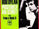 Bob Dylan 45 RPM Picture Sleeve Only 1965 PS - Positively 4th Street