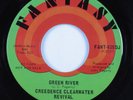 Rock 45 CREEDENCE CLEARWATER REVIVAL Green River FANTASY promo VG+/VG++ HEAR
