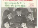 CHRISTMAS bw/ GARAGE w/ PICTURE SLEEVE - BASKERVILLE HOUNDS - HEAR- 1967 TEMA