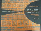 SAMSON FRANCOIS / LISZT hungarian rhapsodies / COLUMBIA FCX 332-4