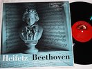 JASCHA HEIFETZ EMANUEL BAY BEETHOVEN SONATA 8, 10 RCA LM-1914 SHADED DOG LP
