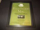 Fleetwood mac-Greatest hits-1989 original advert framed