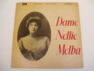 DAME NELLIE MELBA - ATL4078 FIDELIO - LP