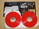 Sehr Selten Kiss Alive CALD 5001 Doppel LP Rotes Vinyl  Casablanca Records