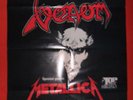 METALLICA KULT POSTER XXL 1st. German Gig 1984 Kill 'Em All TOUR Nürnberg +VENOM
