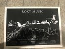 Roxy Music signed For Your Pleasure 2011 tour poster Bryan Ferry Limited Edition