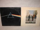 TWO PINK FLOYD RECORDS*DARK SIDE OF THE MOON & WISH YOU WERE HERE-GILMOUR-WATERS