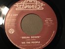 45 RPM ORIGINAL NOT REPRESS 70s-funk-breaks we-the-people break-down on-davel-