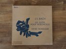 J. S. Bach Les Suites Pour Violoncelle Henri Honegger - CMB 22 Valois