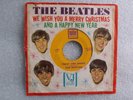 BEATLES 45 CHRISTMAS SLEEVE vj & Tollie TWIST AND SHOUT purple print 1964 ps