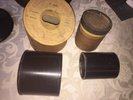 Very rare Pathe 5” Concert Phonograph cylinder AND  3.5” Pathe Salon Cylinder
