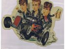 THE STRAY CATS SHAPED VINYL PICTURE DISC SHES SEXY + 17 (45 RPM 7'')