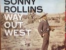 SONNY ROLLINS WAY OUT WEST RAY BROWN  SHELLY MANNE CONTEMPORARY S7530 LP