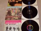 THE BEATLES TWIST AND SHOUT+BEATLES FOR SALE+SGT. PEPPER-3 X 12' VINYL LPS(F/F)
