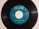 Bobby Ruth Just be yourself Let it all hang out Salem 1008 45 record VG++