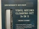 Discrepancy Records LP Vinyl Cleaning Kit Anti-Static Carbon Fibre Brush, Stylus