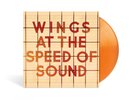 PAUL McCARTNEY WINGS AT THE SPEED OF SOUND ORANGE VINYL WAX 180 gm. BEATLES