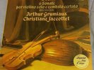 BACH Arthur Grumiaux Christiane Jaccottet 2LP Dutch Import Philips Stereo