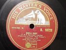EARTHA KITT. Santa Baby / Let's Do It..  .HMV. B.10728  VG