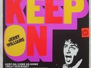 JERRY WILLIAMS Keep On RARE EURO FUNK SOUL LP Stereo Gold Award '73