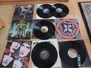 KISS ROCK N ROLL ALBUMS LOVE GUN, ALIVE ,ASYLUM,ROCK AND ROLL OVER