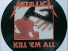 Metallica Kill Em All picture disc LP. Brand New. Never Played.