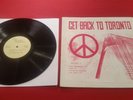 The Beatles Get Back To Toronto I.P.F. Records I.P.F. Bootleg Recordings - VG+